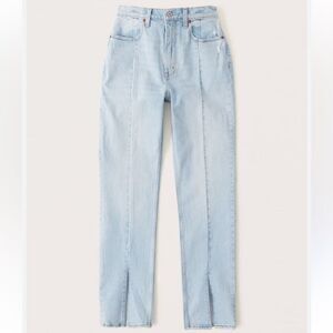 Abercrombie & Fitch The 90s Straight Ultra High Rise Denim Jeans SIZE 28/6